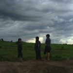 8. Photo shy boys collecting cattle