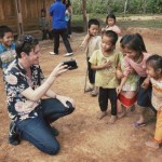 Hamish Michael delighting Children with Magic Photos
